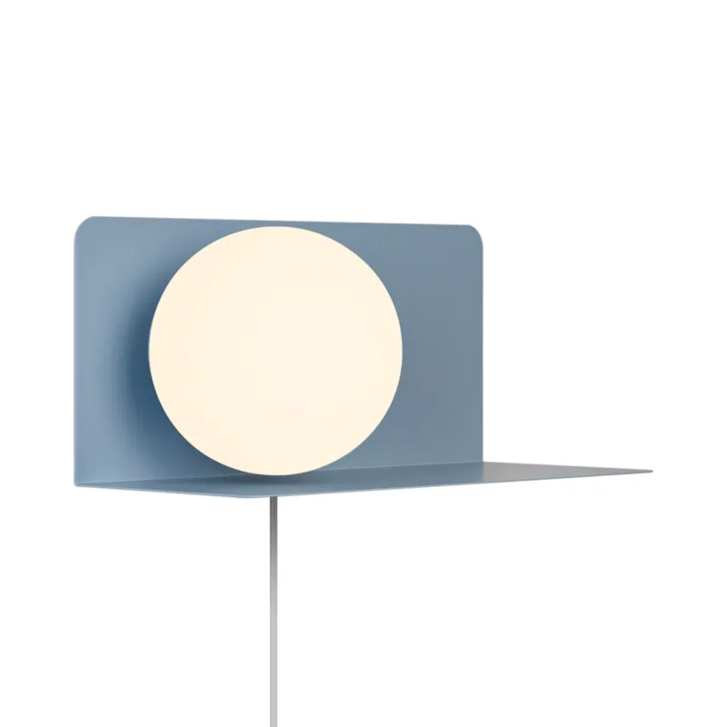 Nowość Lampa ścienna LILIBETH Nordlux 1xE14 25W Metal Niebieski NO2312931006 - Nordlux